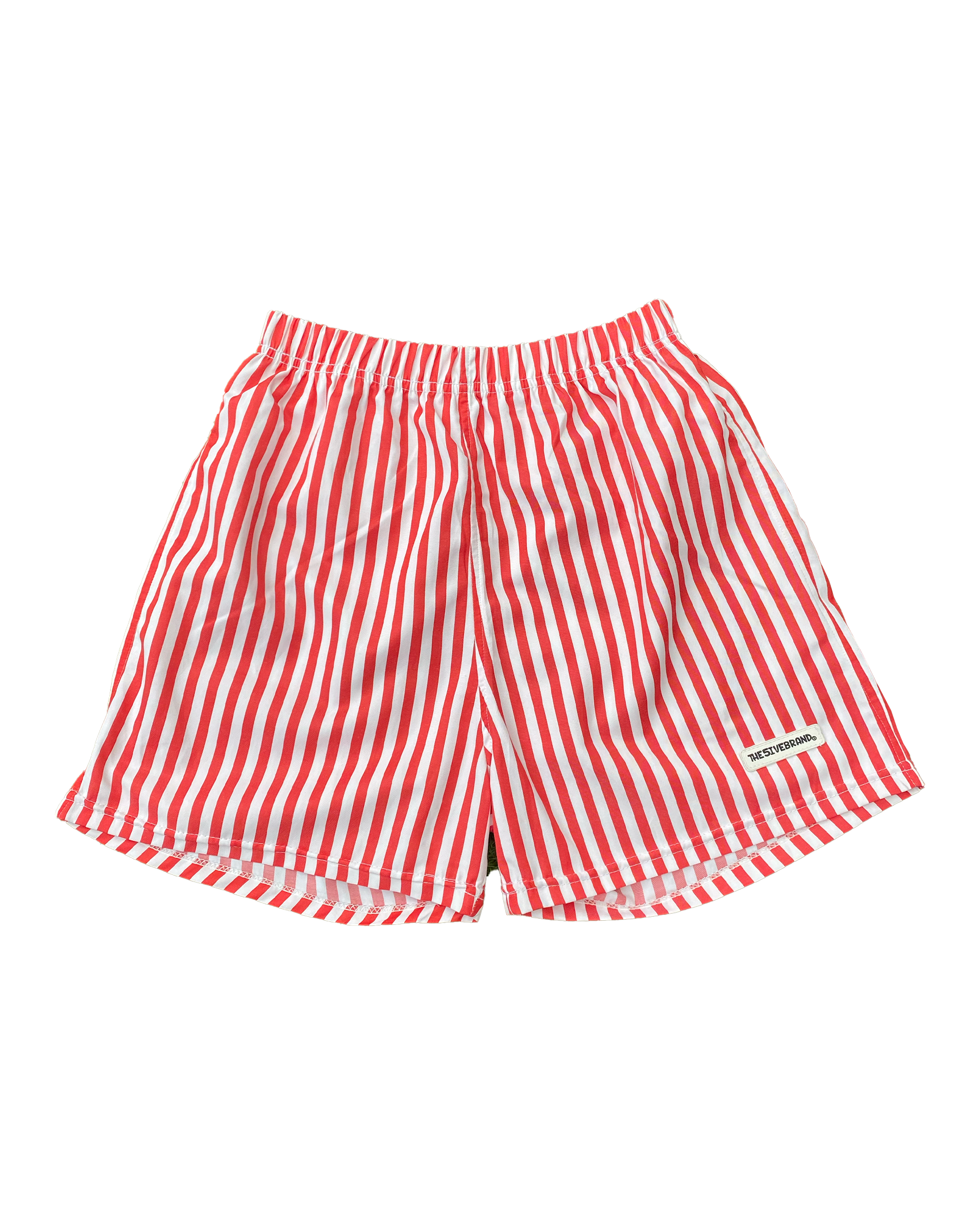 Striped Short Rojo Hombre