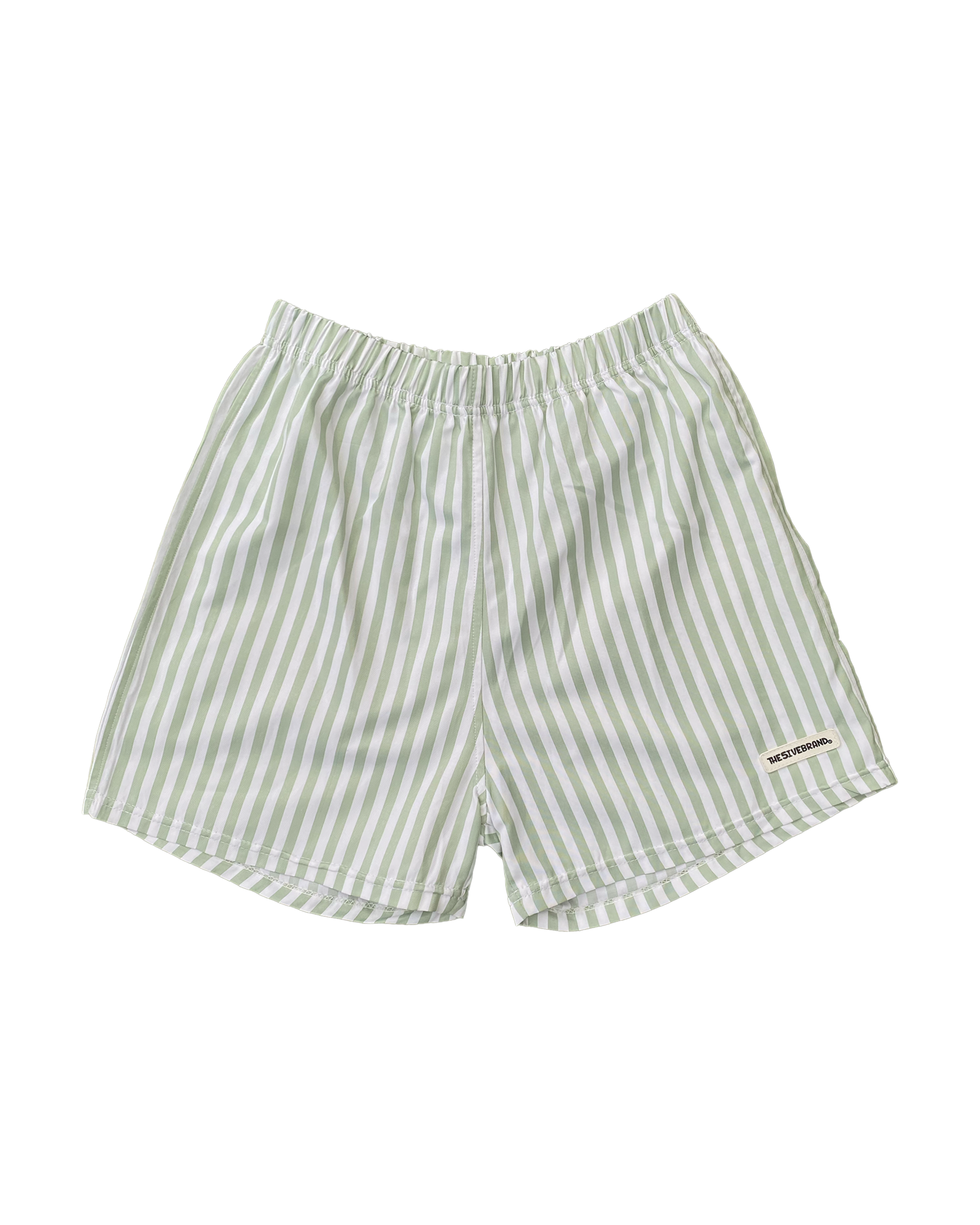 Striped Short Verde Hombre