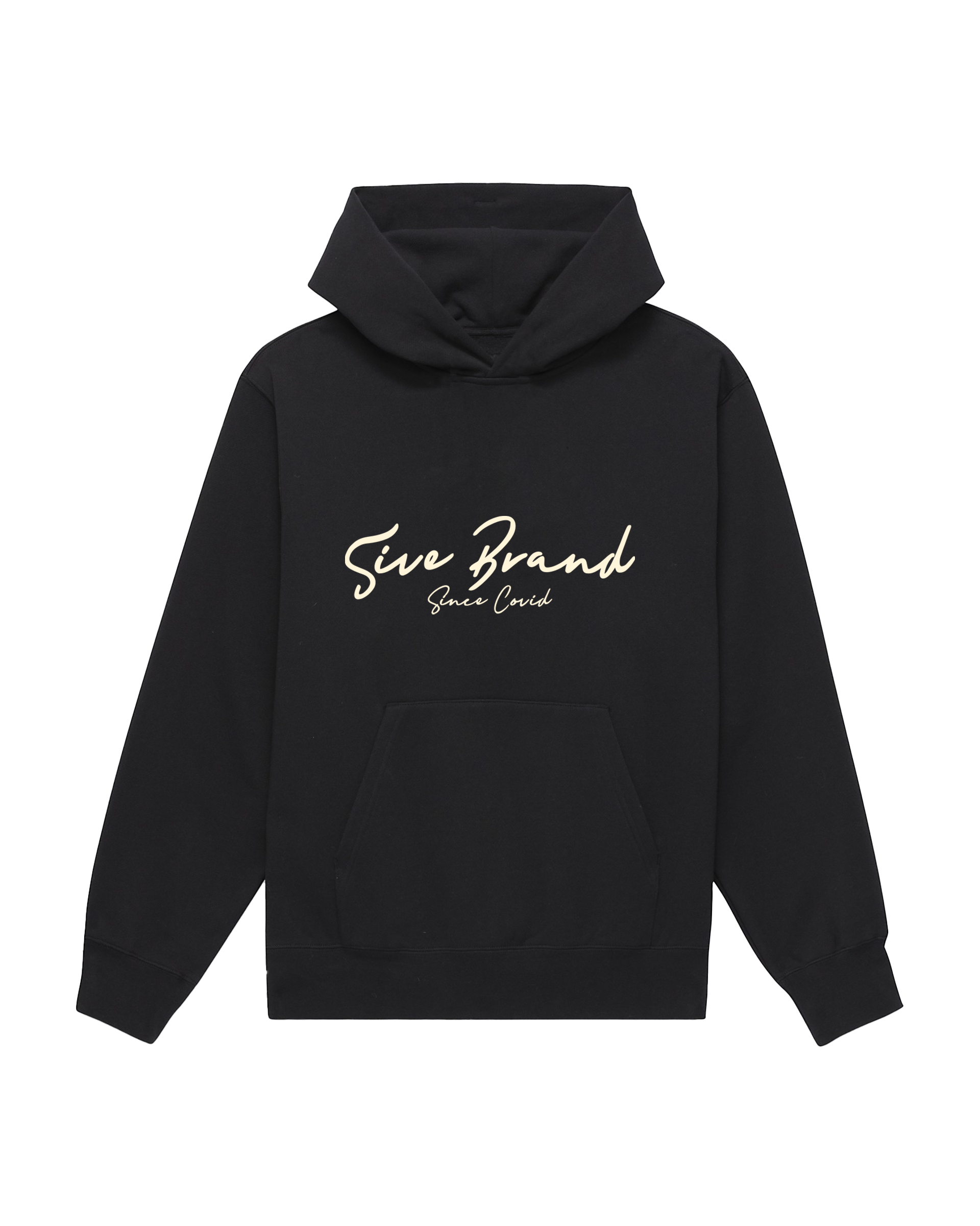 Covid black Signature Hoodie