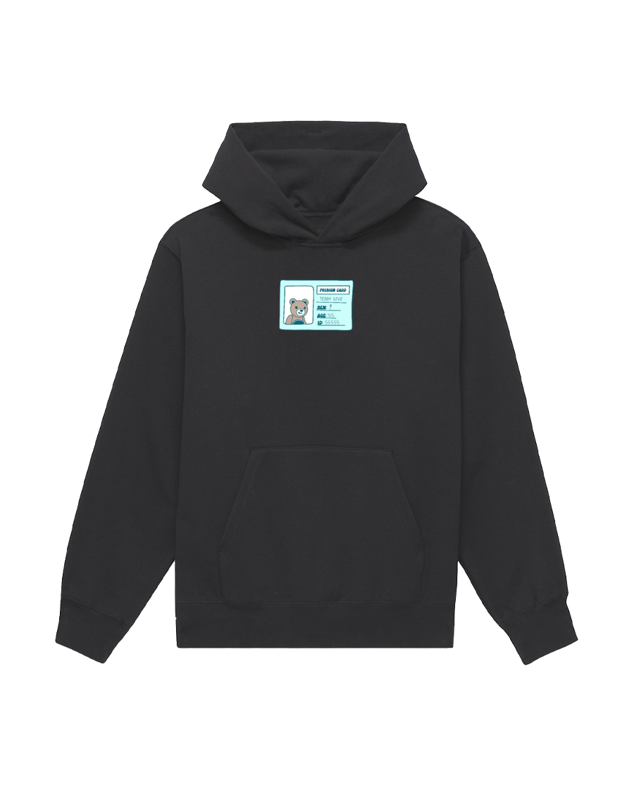ID teddy hoodie