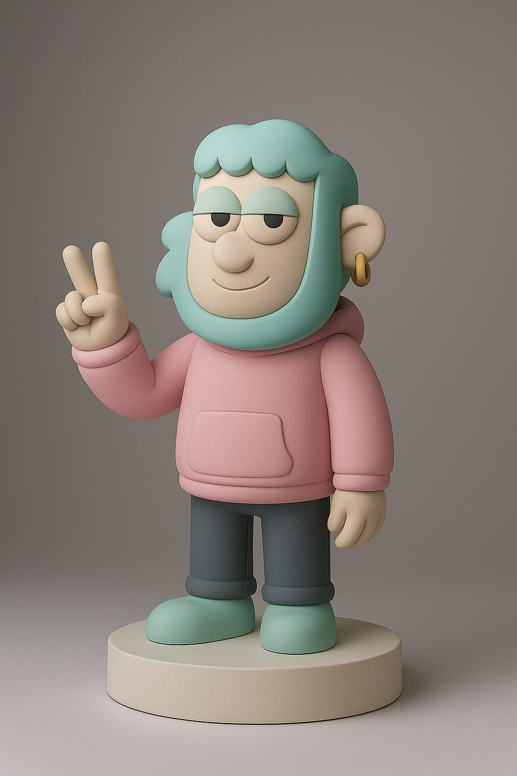 Escultura de Fred